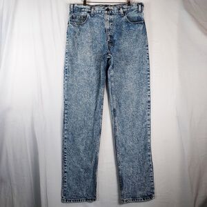 Vintage Levi’s 540 Acid Wash Jeans W38 L34 Men’s Denim USA Made 100% Cotton